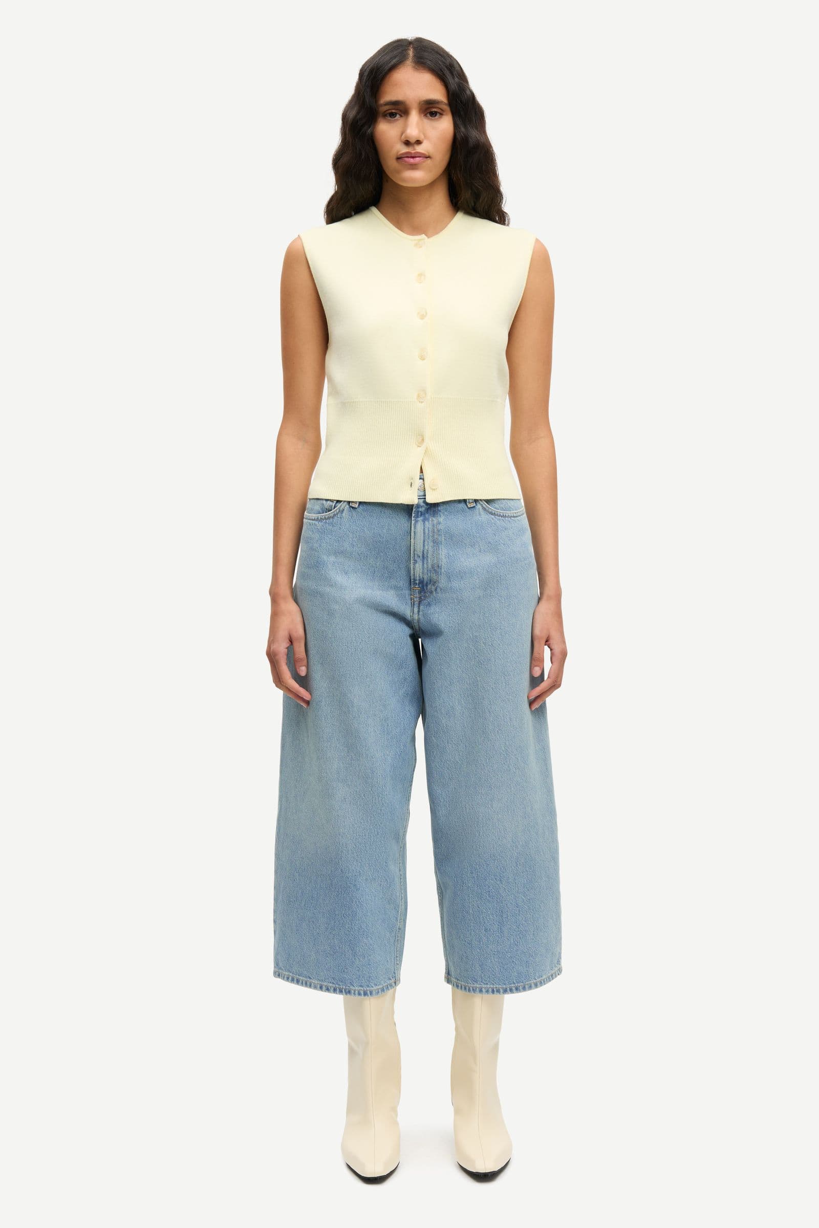 Saanne top 15825 Ethereal Green