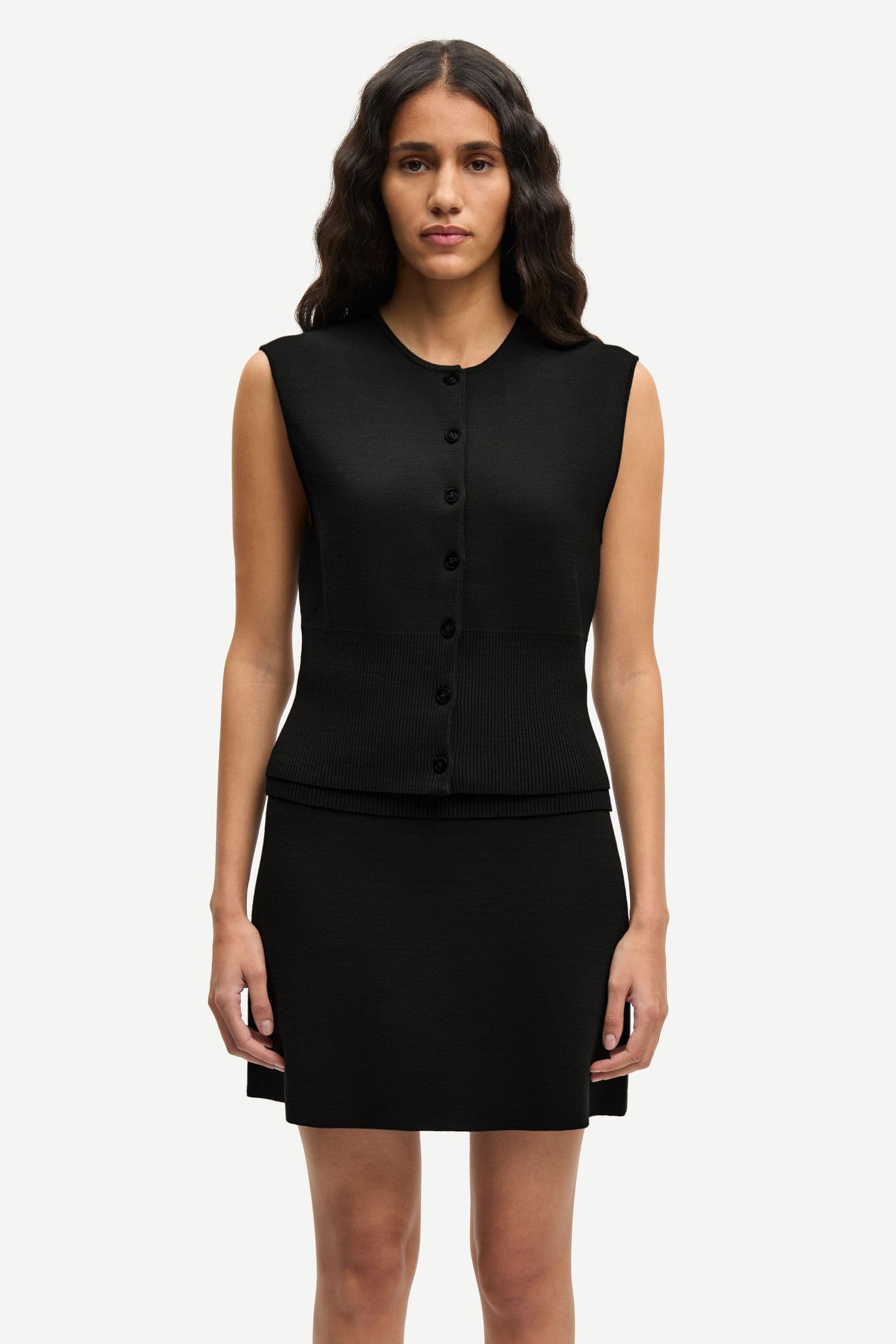 Saanne top 15825 Black