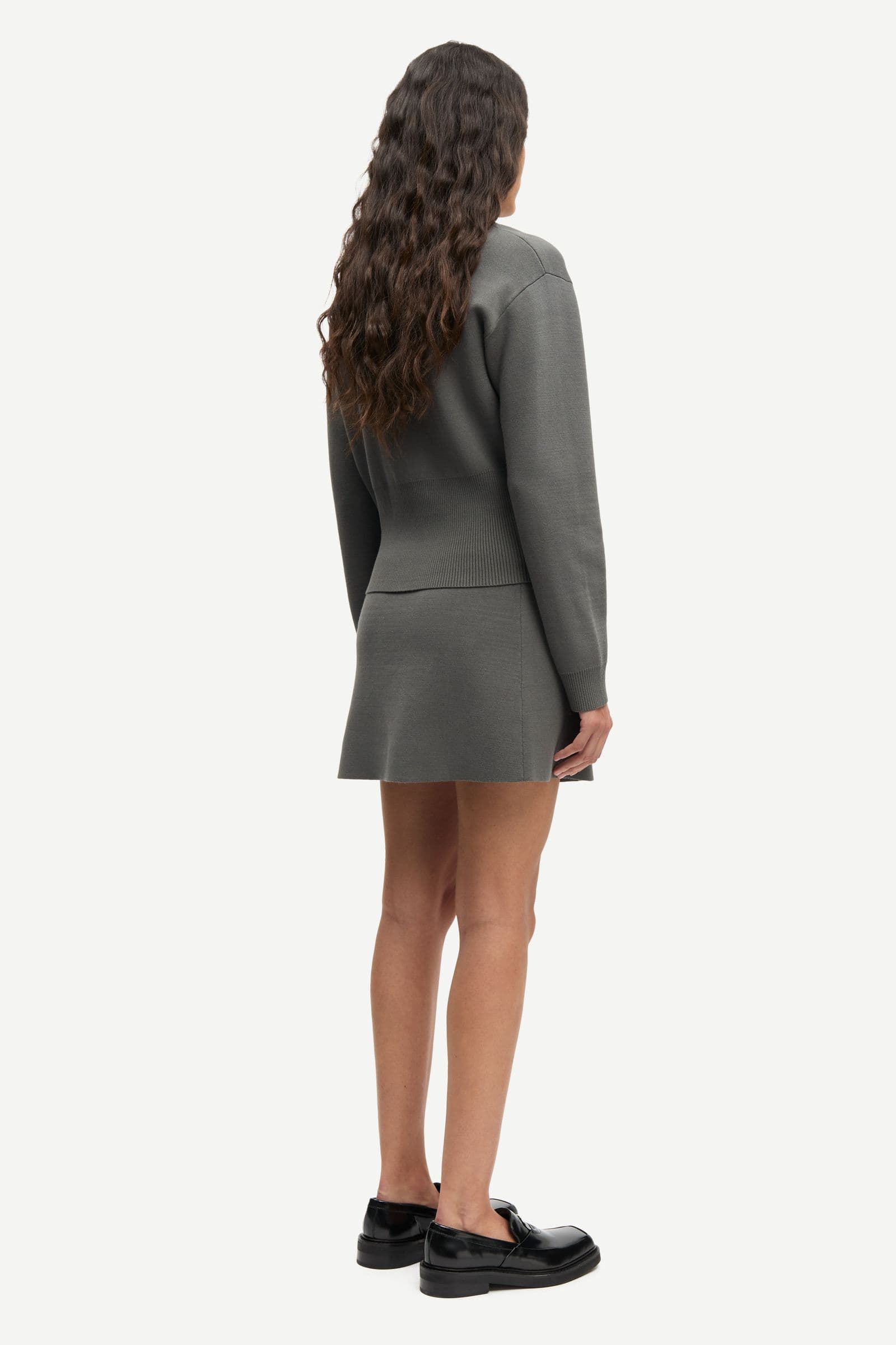 Saanne cardigan 15825 Gunmetal