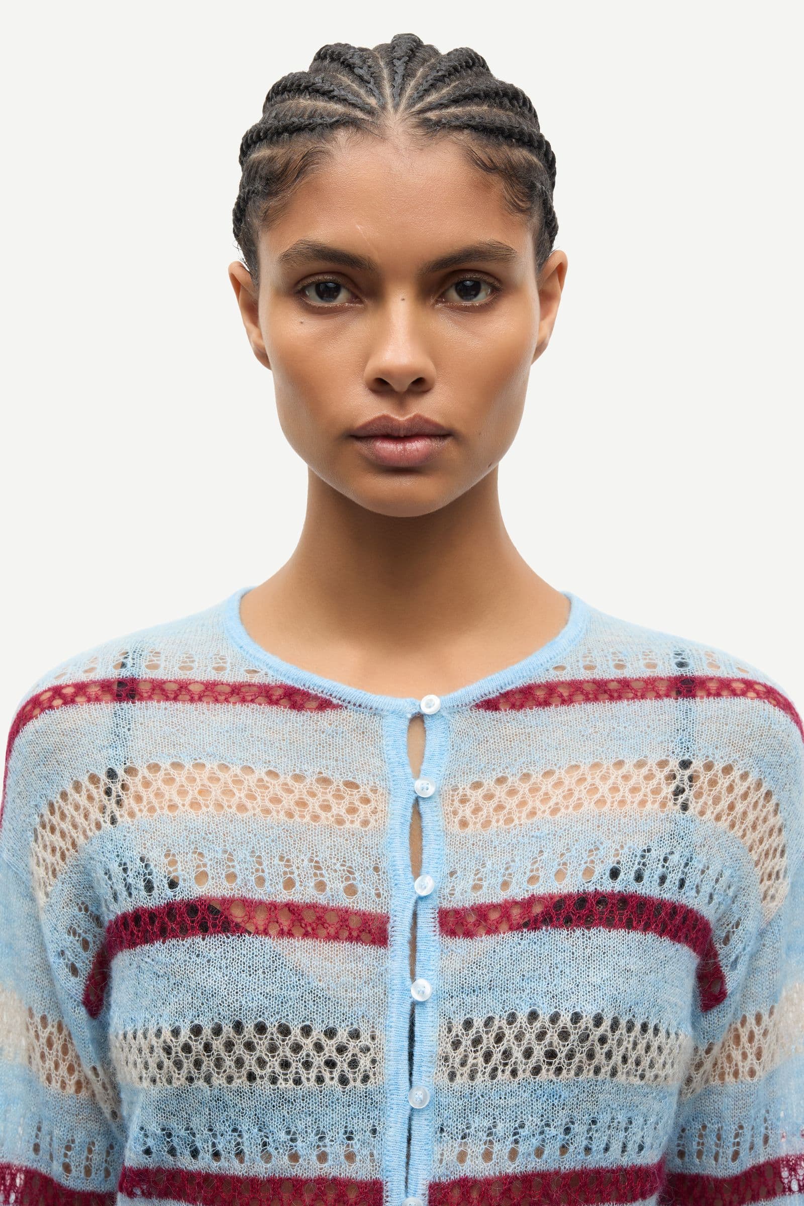 Sahera cardigan 15999 Blue Multi St.