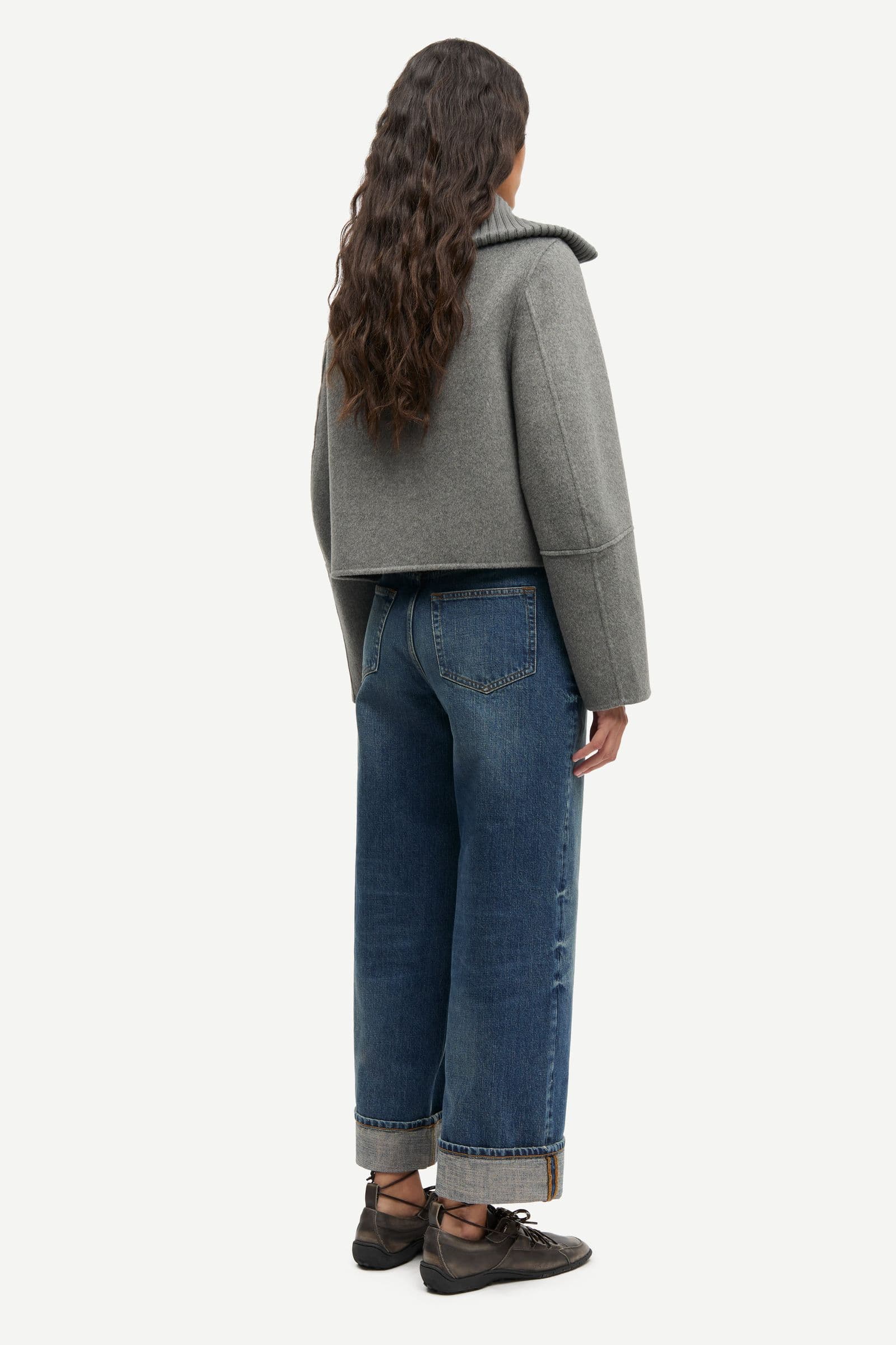 Sacleo jacket 15772 Gun Metal Mel.