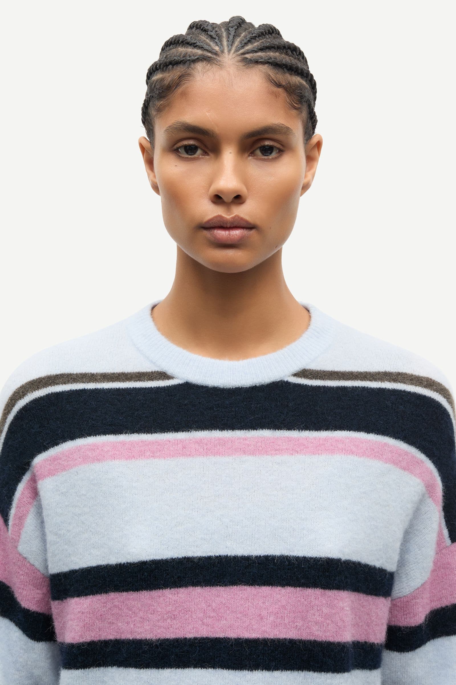 Sanoura Crewneck 15556 Gray Dawn Multi St.