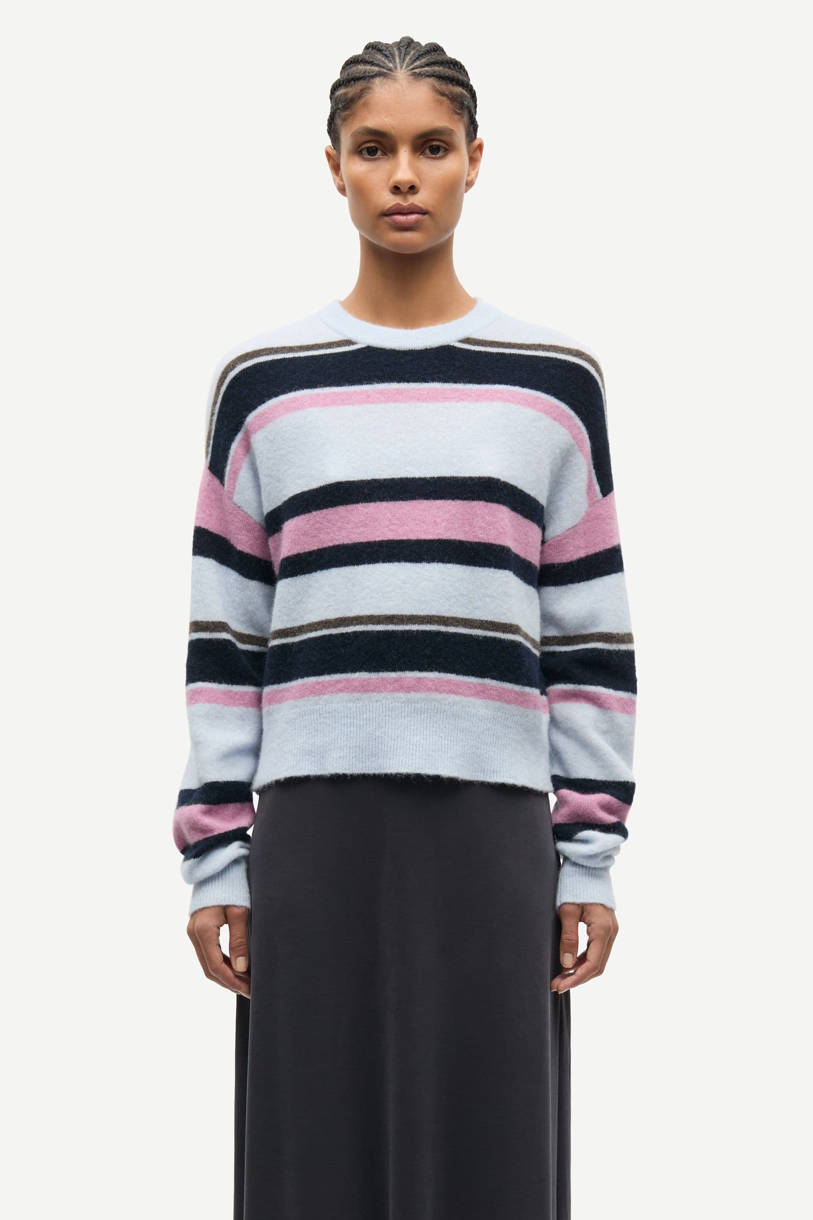 Sanoura Crewneck 15556 Gray Dawn Multi St.