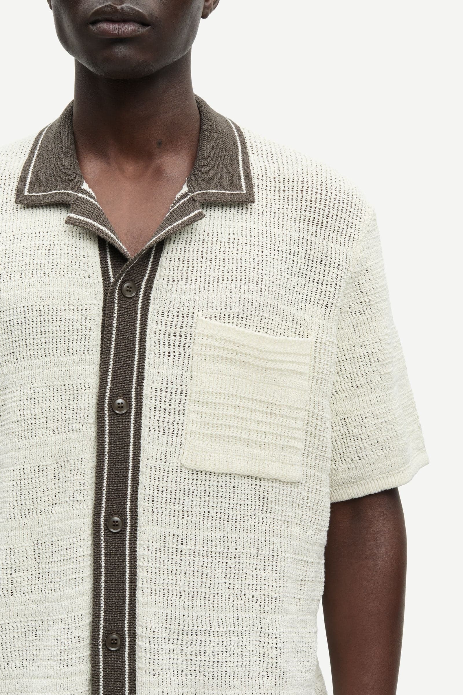 Sapercy shirt ss 15936 Clear Cream