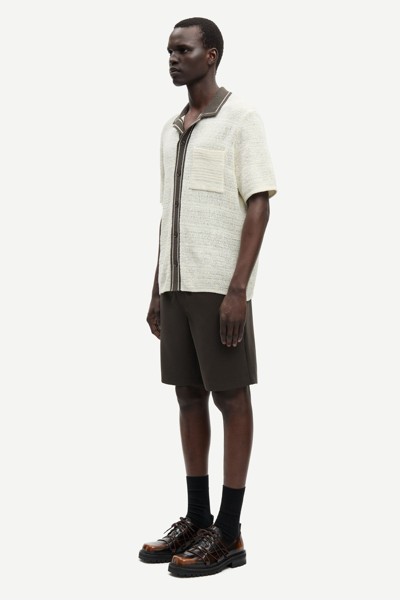 Sapercy shirt ss 15936 Clear Cream