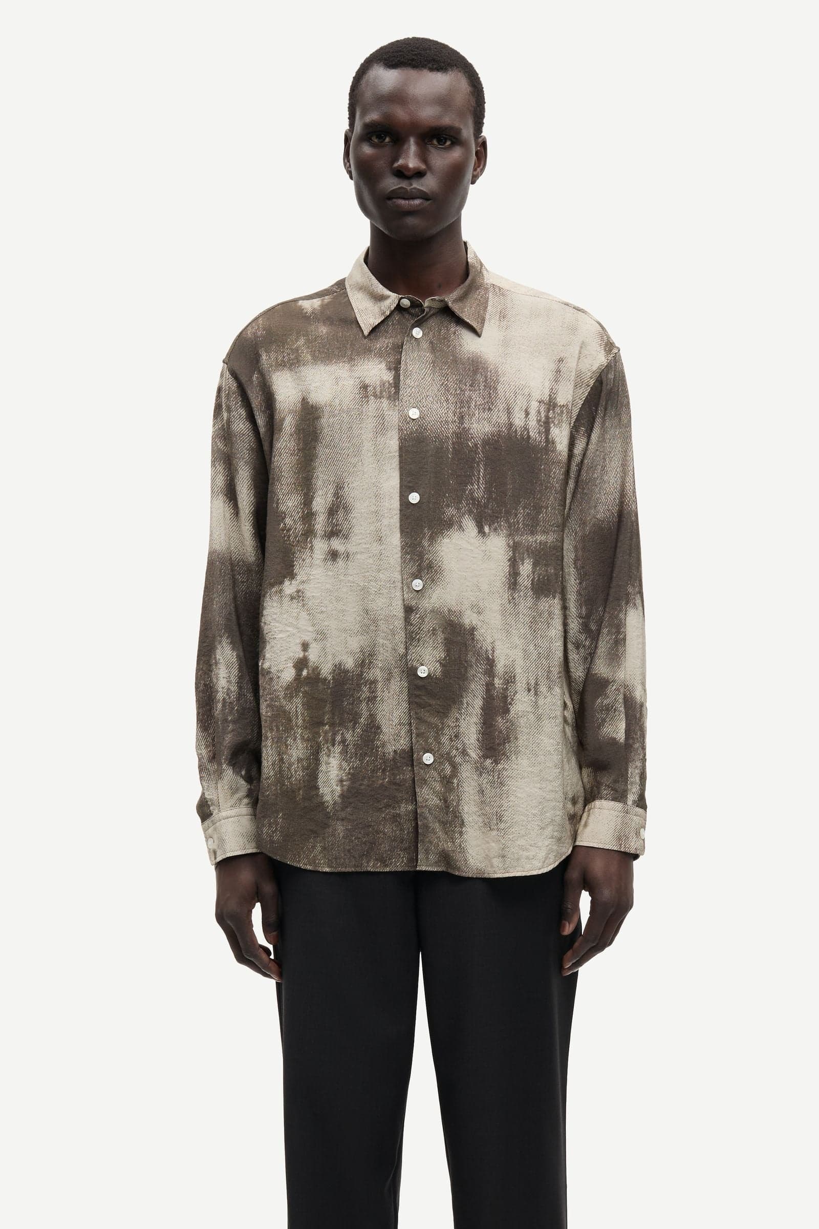 Saluan X shirt 15961 Rustic Brown