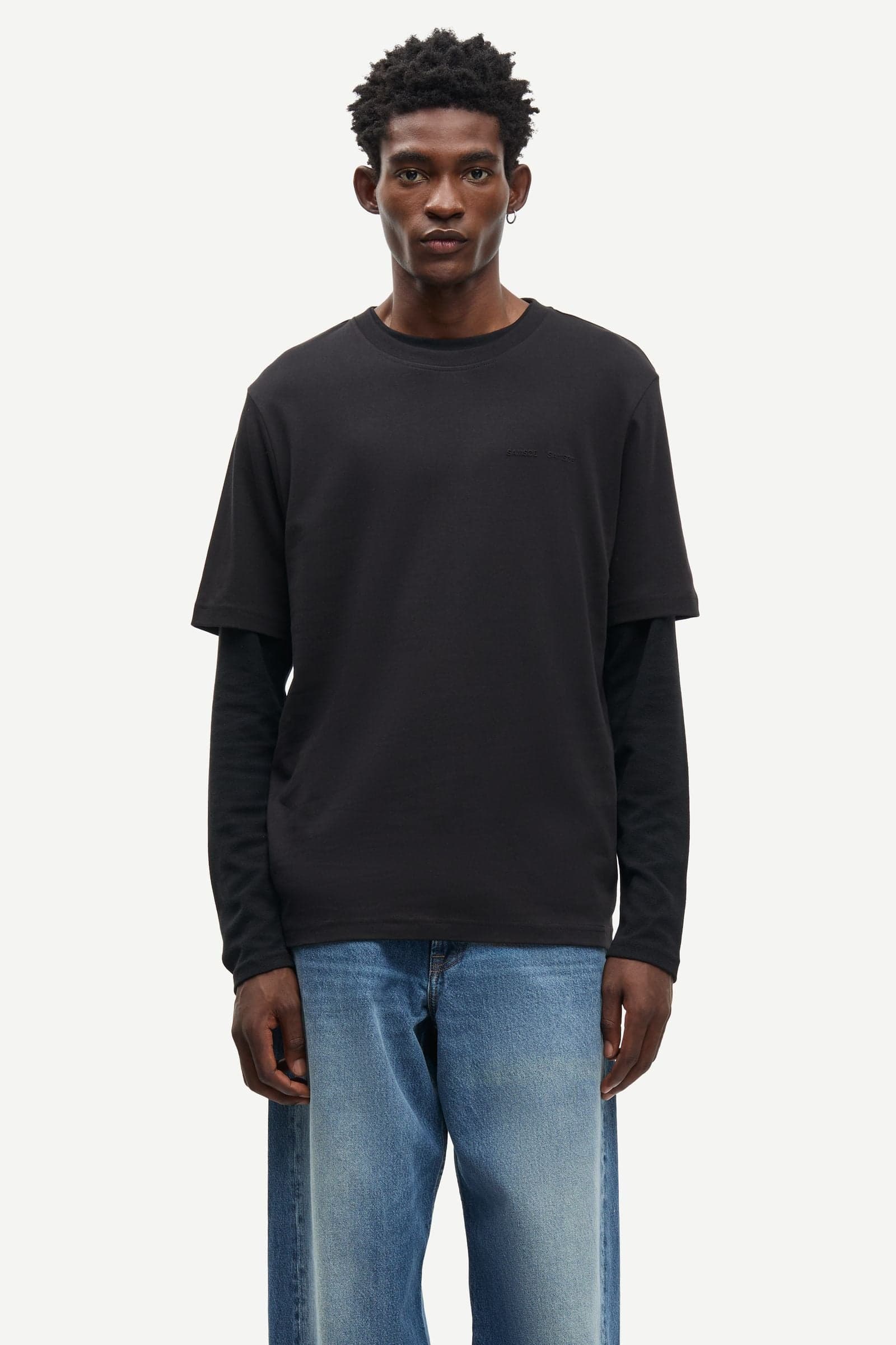 Sajesper t-shirt 15318 Black