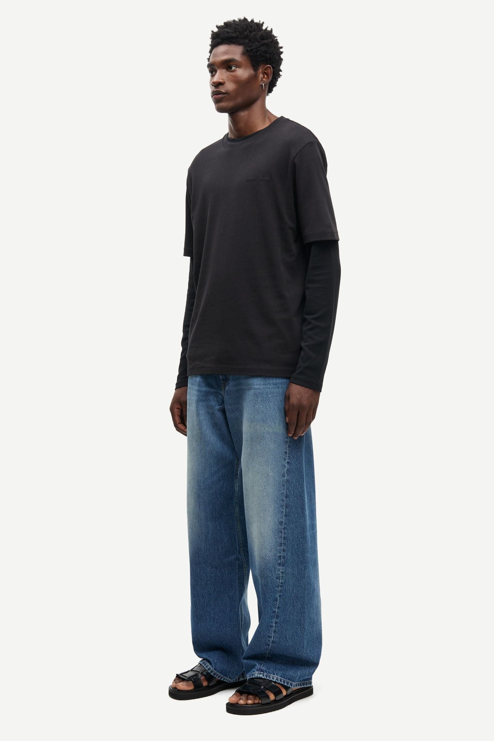 Sajesper t-shirt 15318 Black