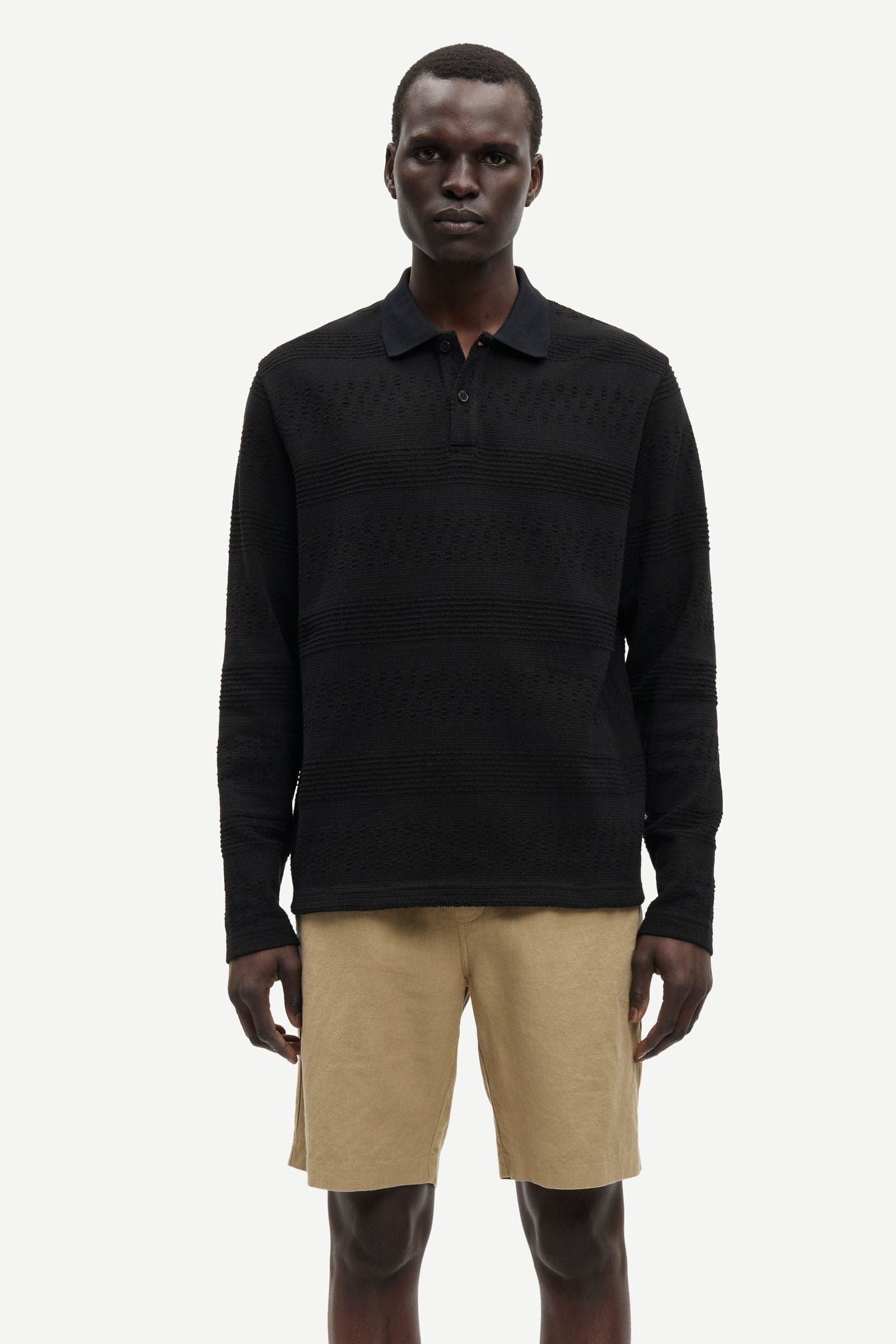 Sabruno LS polo 15918 Black