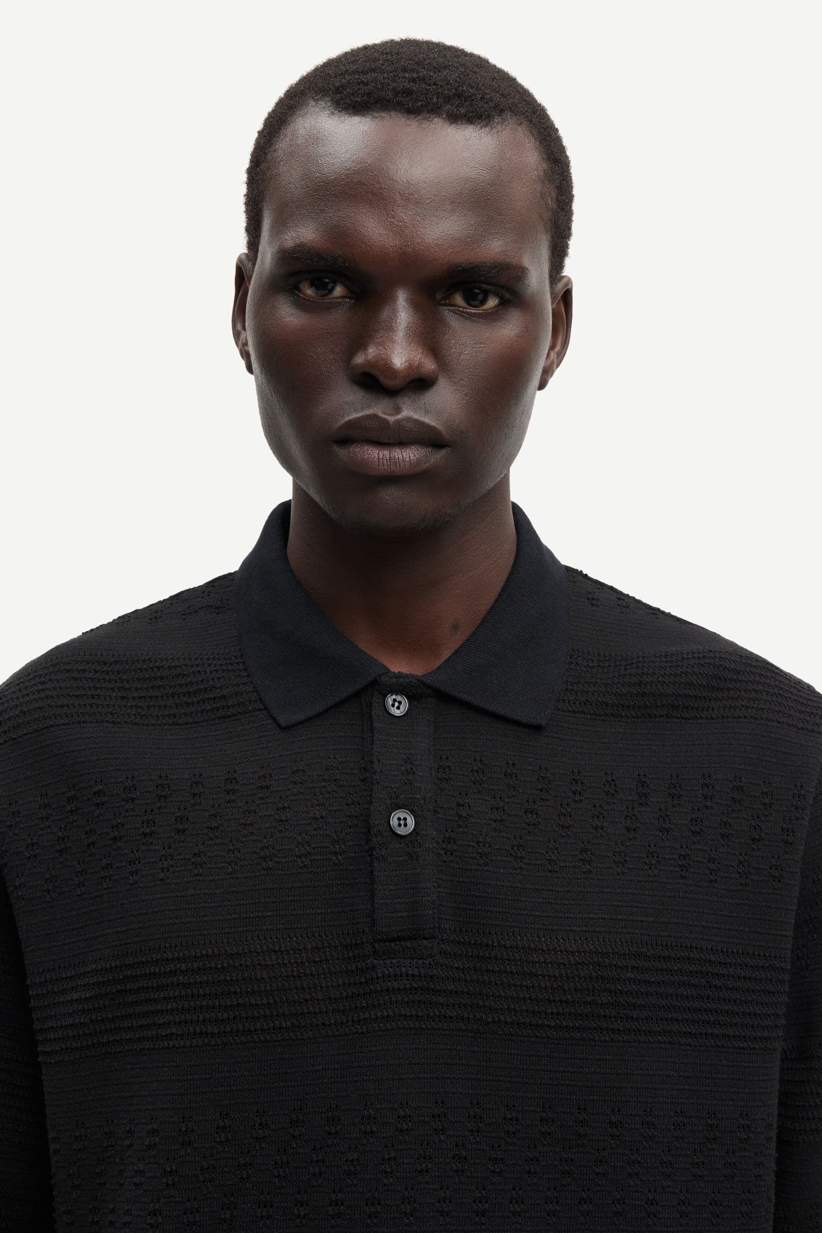 Sabruno LS polo 15918 Black