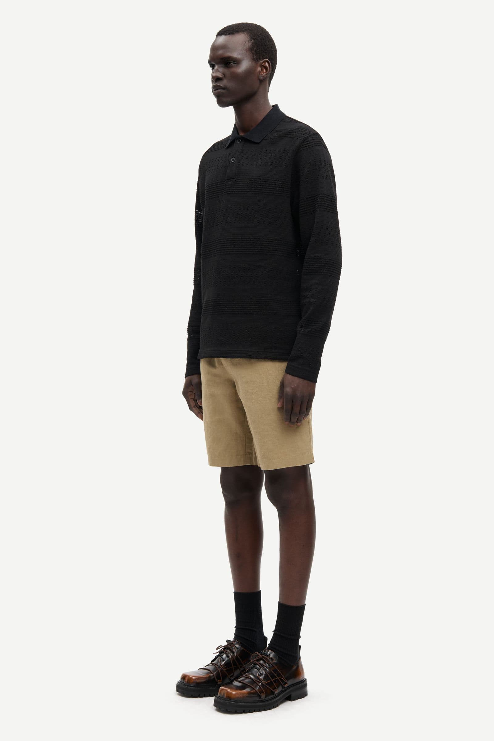 Sabruno LS polo 15918 Black