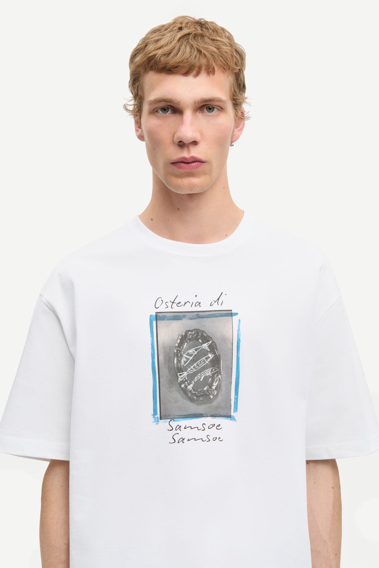 Sagergei t-shirt 11725 White osteria