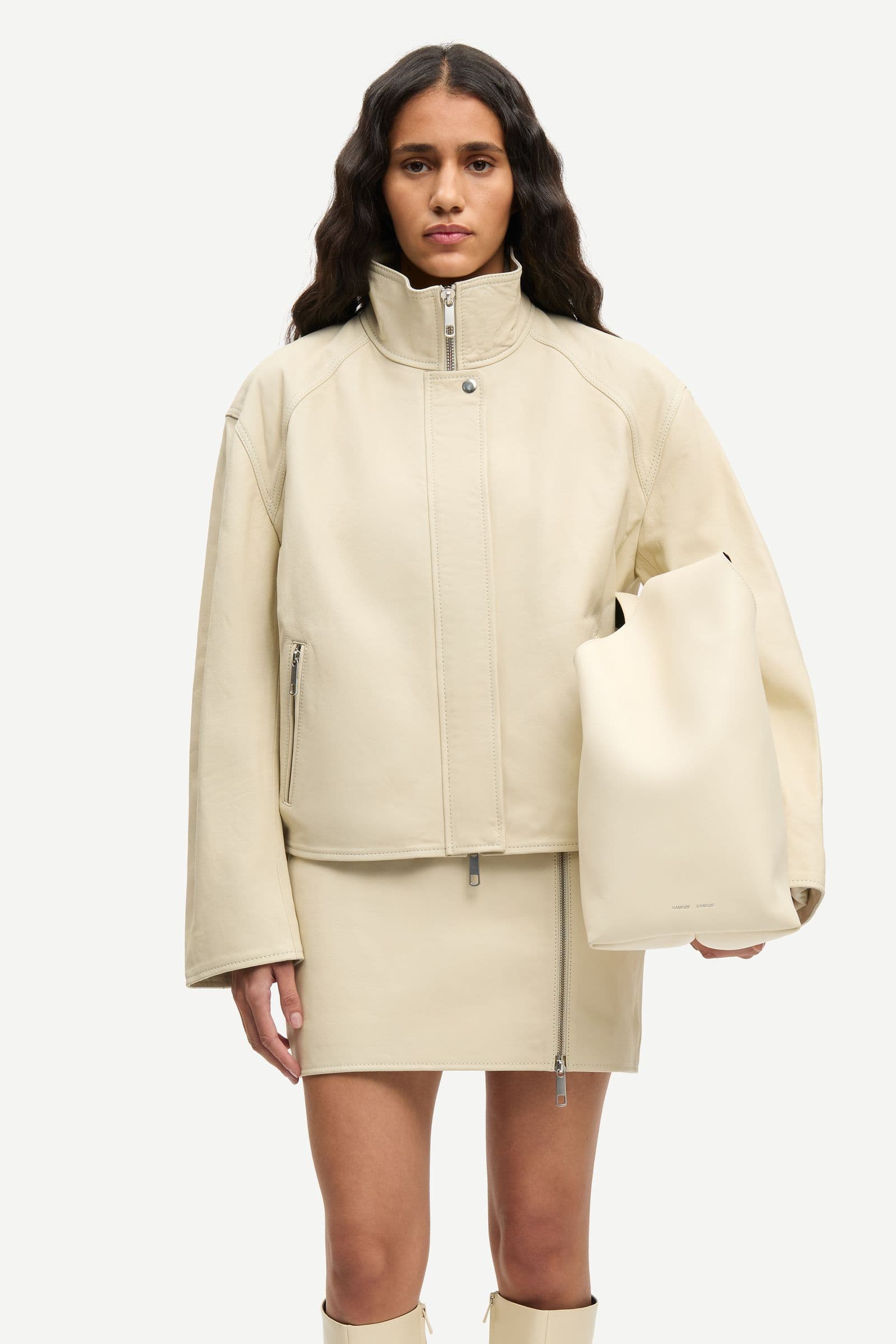 Satia skirt 15926 Bone White