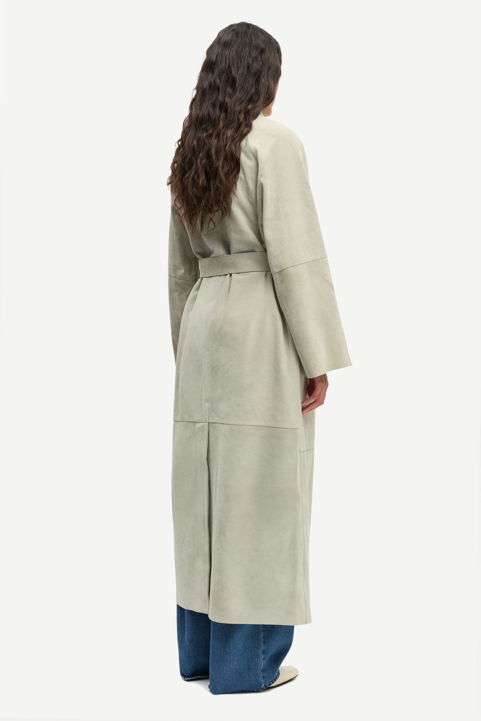 Sarae coat 15927 Ethereal Green