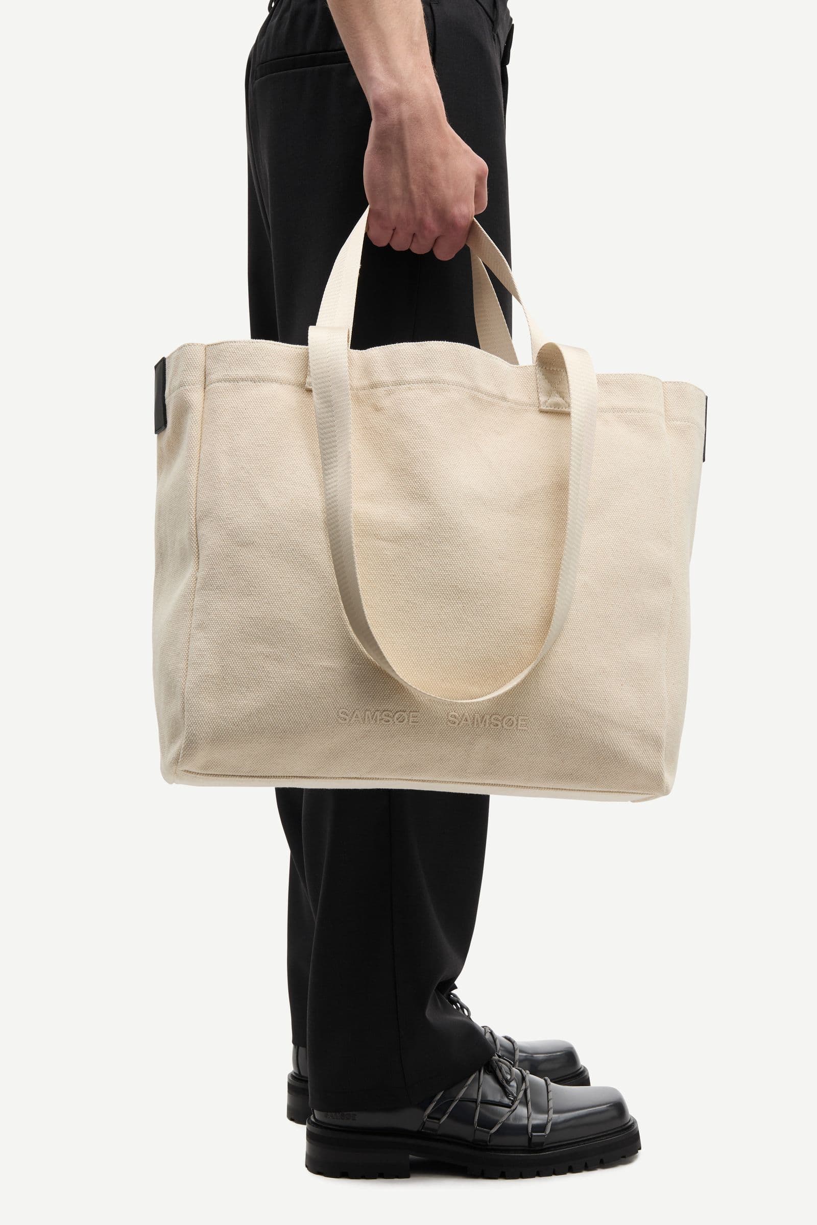 Saditte canvas tote 15947 Undyed
