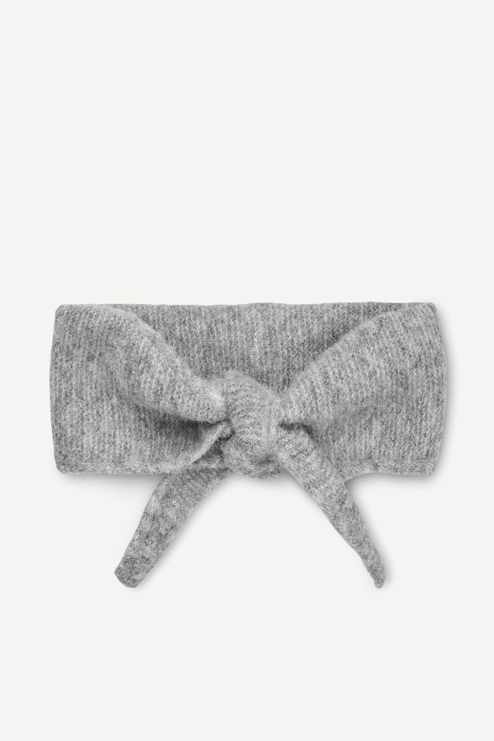 Sanor triangle scarf 7355 Grey mel.