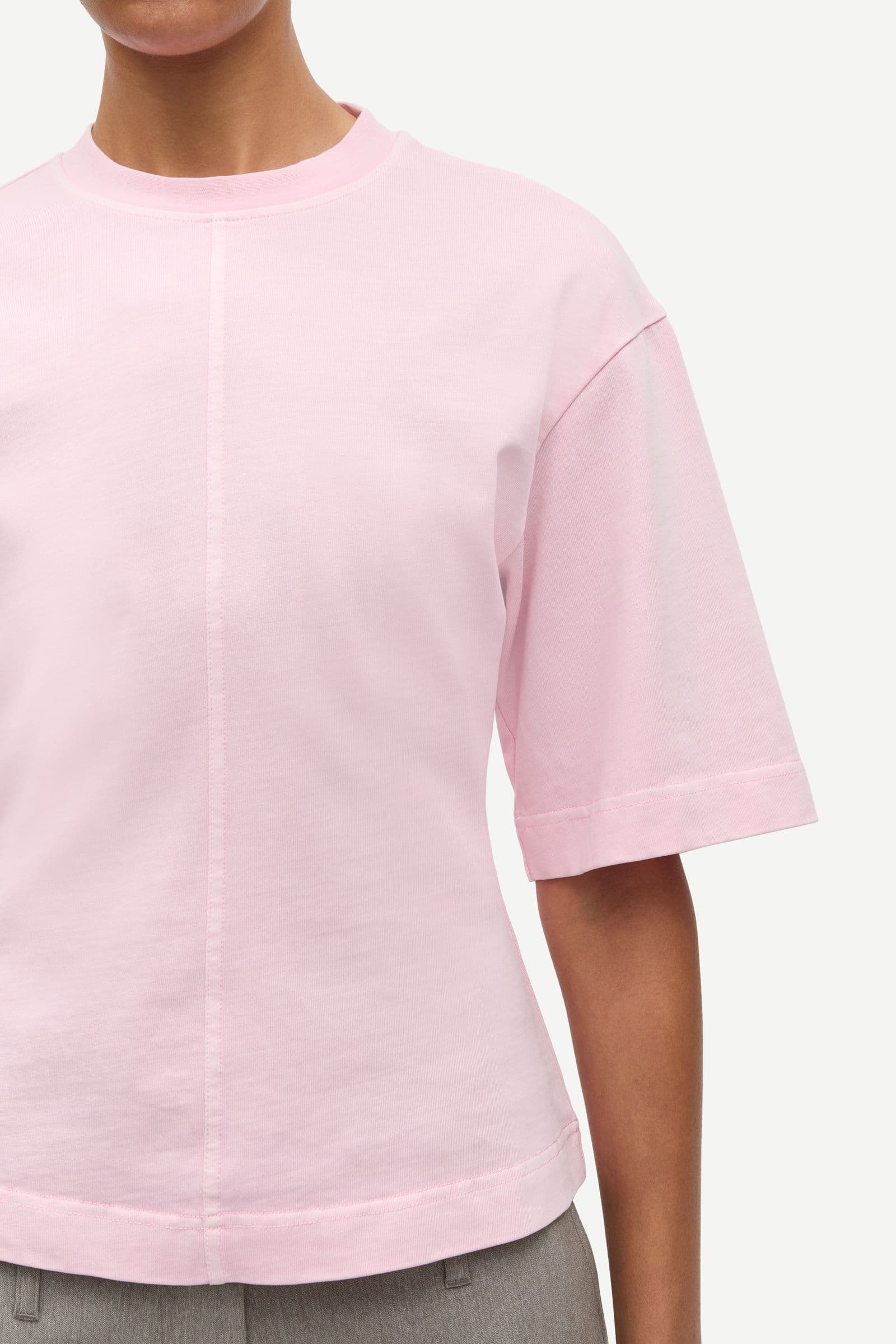 Sadisas t-shirt 11725 Bleached Mauve Pigment