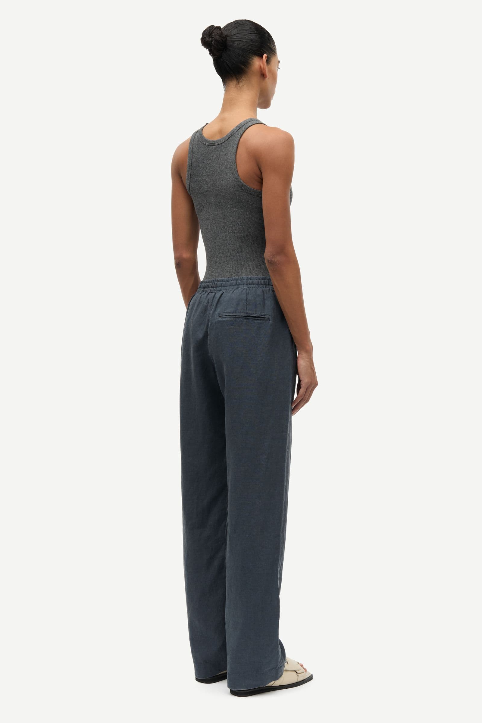 Sahoys string trousers 16064 Ombre Blue