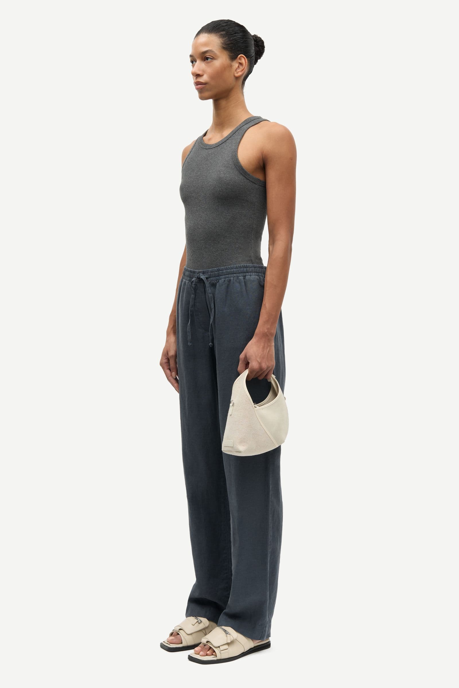 Sahoys string trousers 16064 Ombre Blue