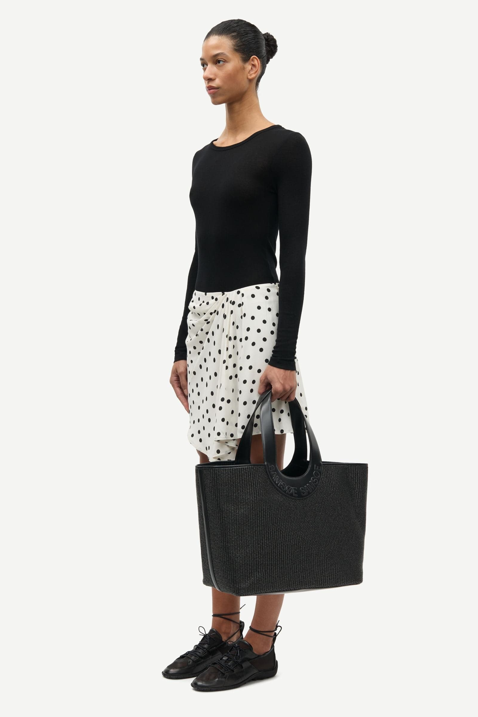 Saiben skirt 16060 Drifting Dots Egret