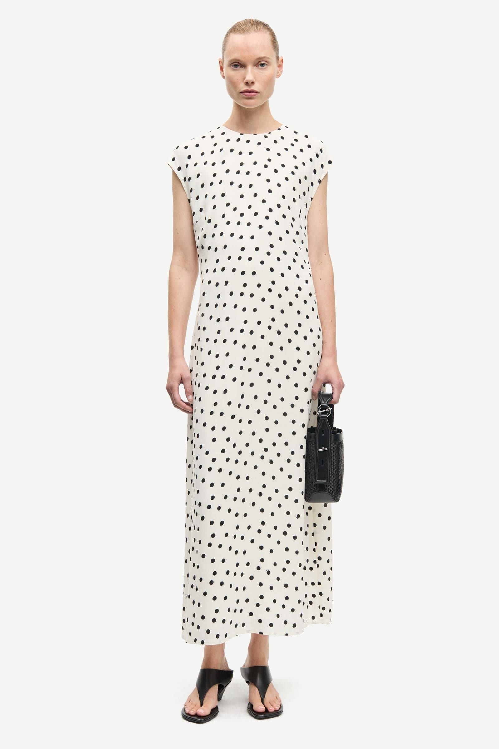 Sapoppy dress 16060 Drifting Dots Egret