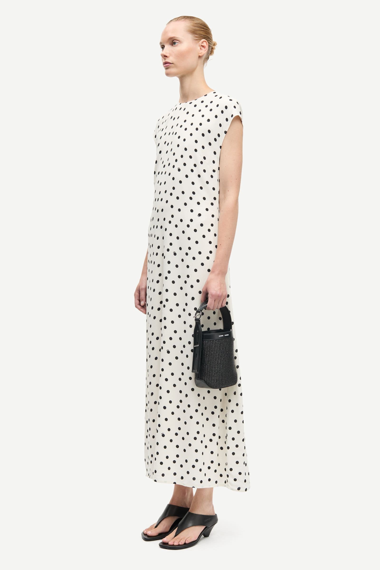 Sapoppy dress 16060 Drifting Dots Egret