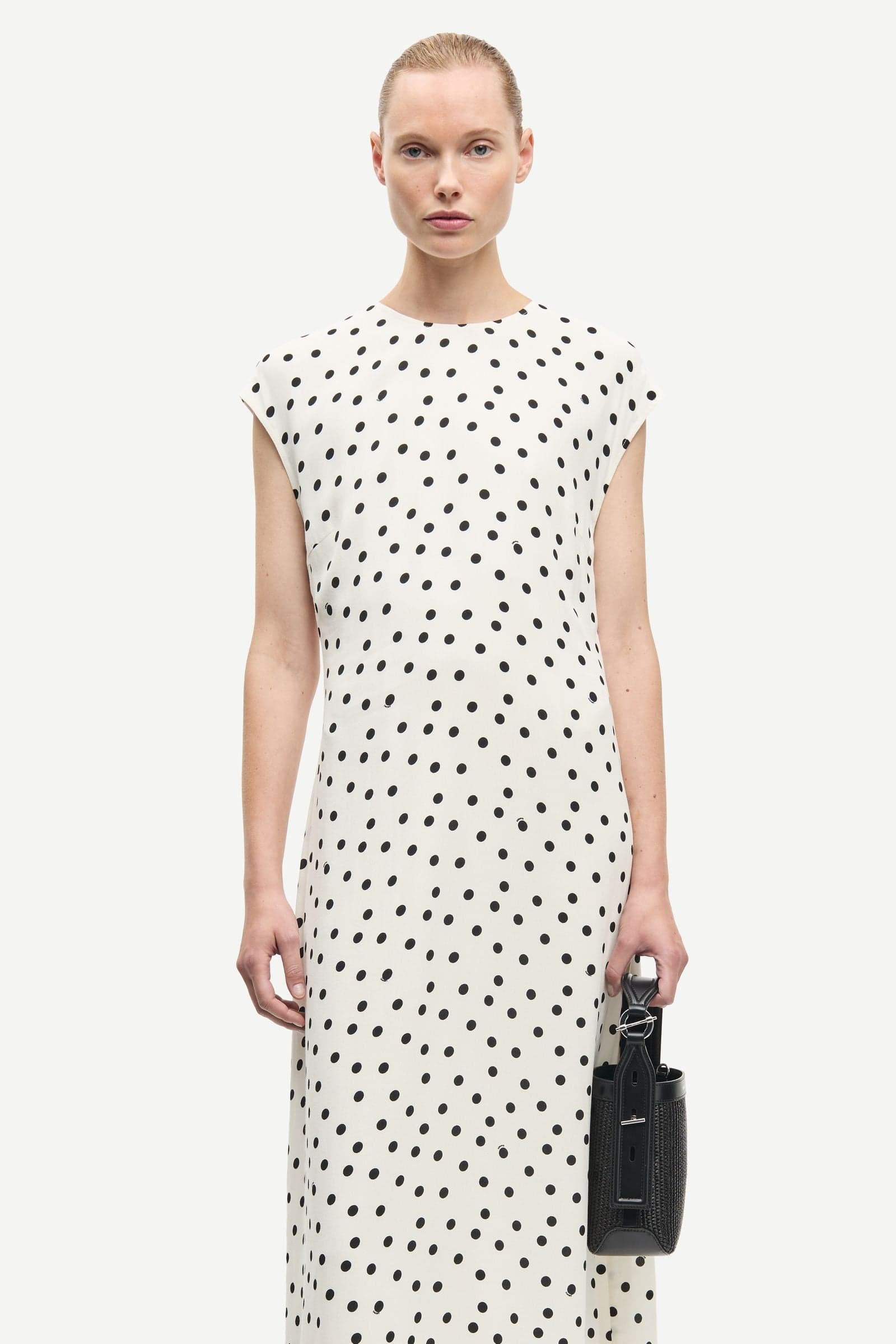 Sapoppy dress 16060 Drifting Dots Egret