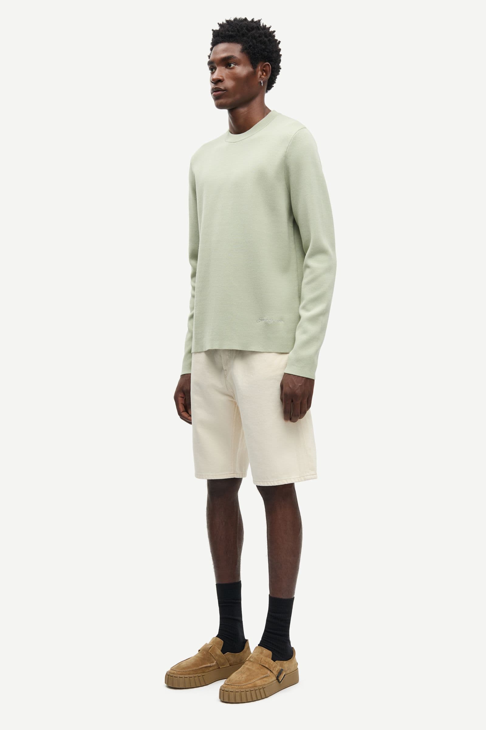 Saeddie shorts 16017 Soft natural