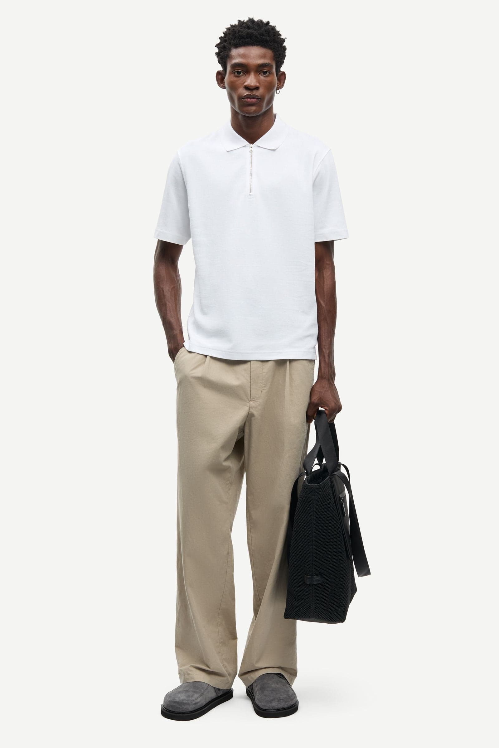 Savalentin trousers 16068 ALUMINIUM