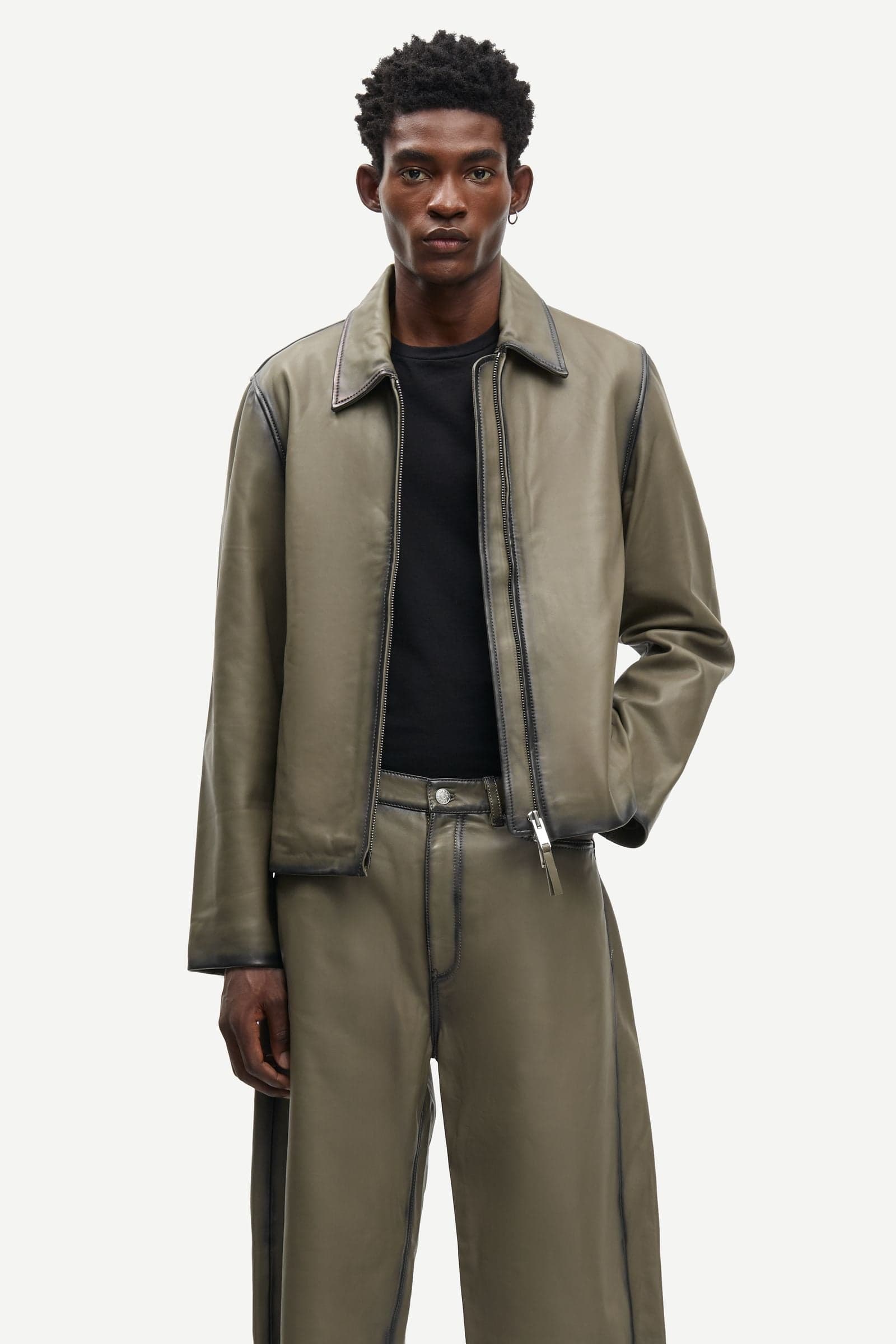 Saike jacket 16102 Dusky Green