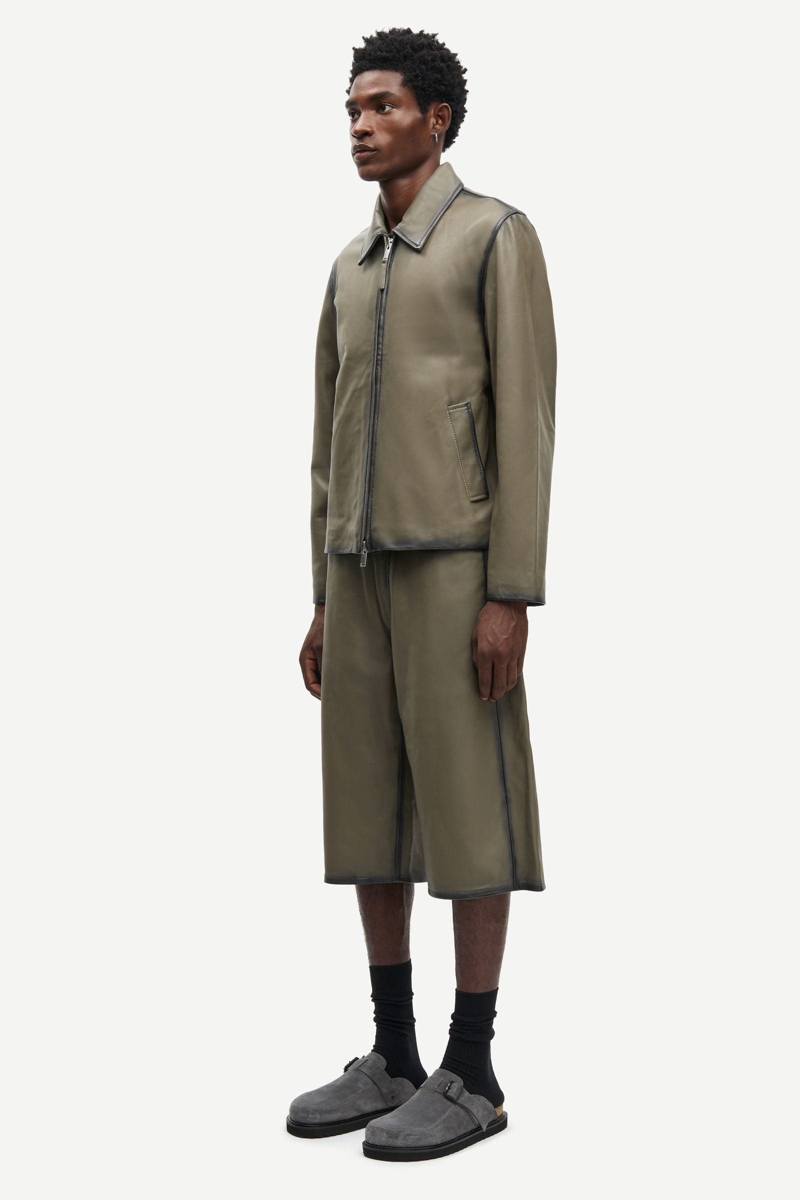 Saike jacket 16102 Dusky Green