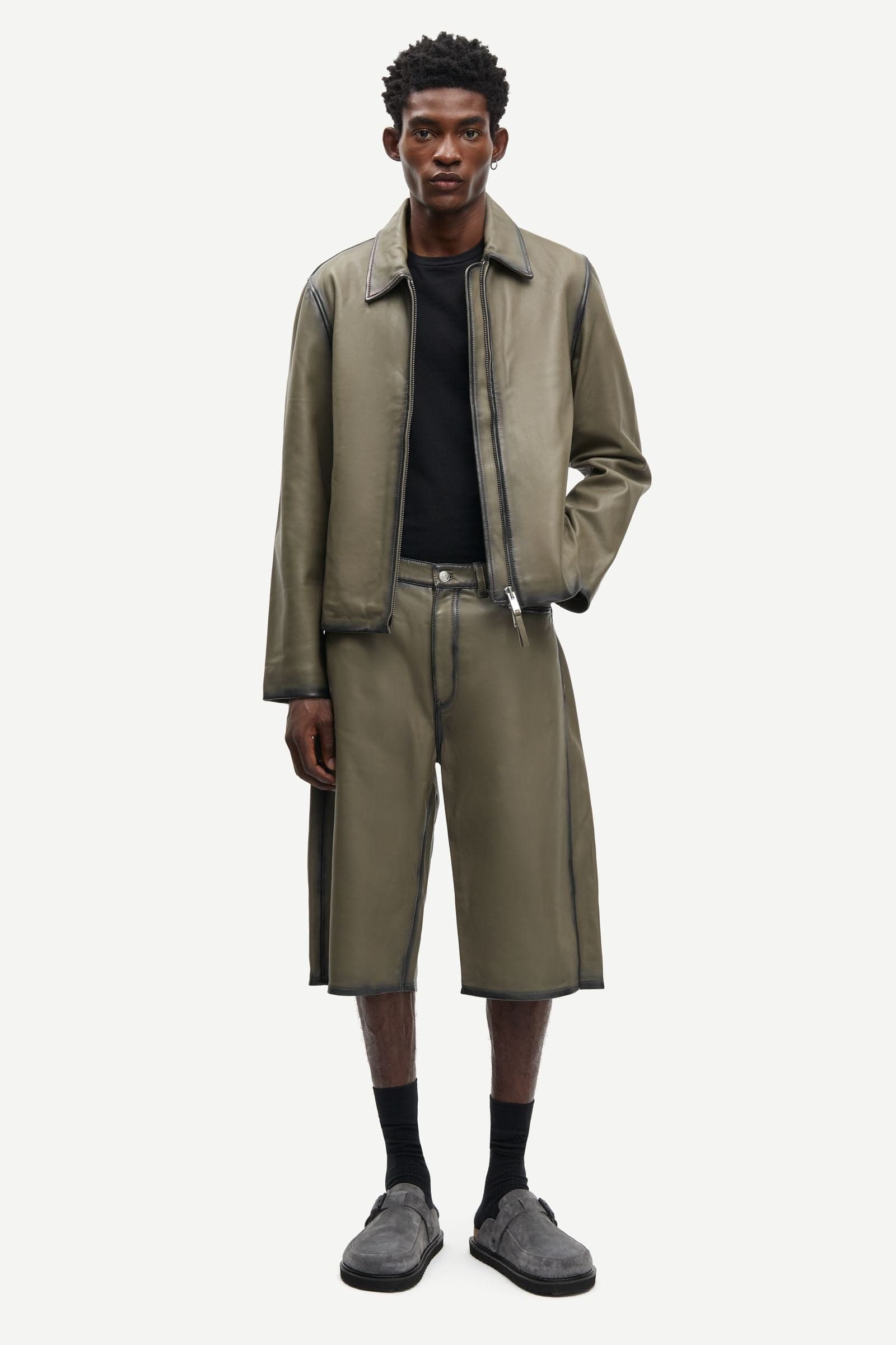 Saike jacket 16102 Dusky Green