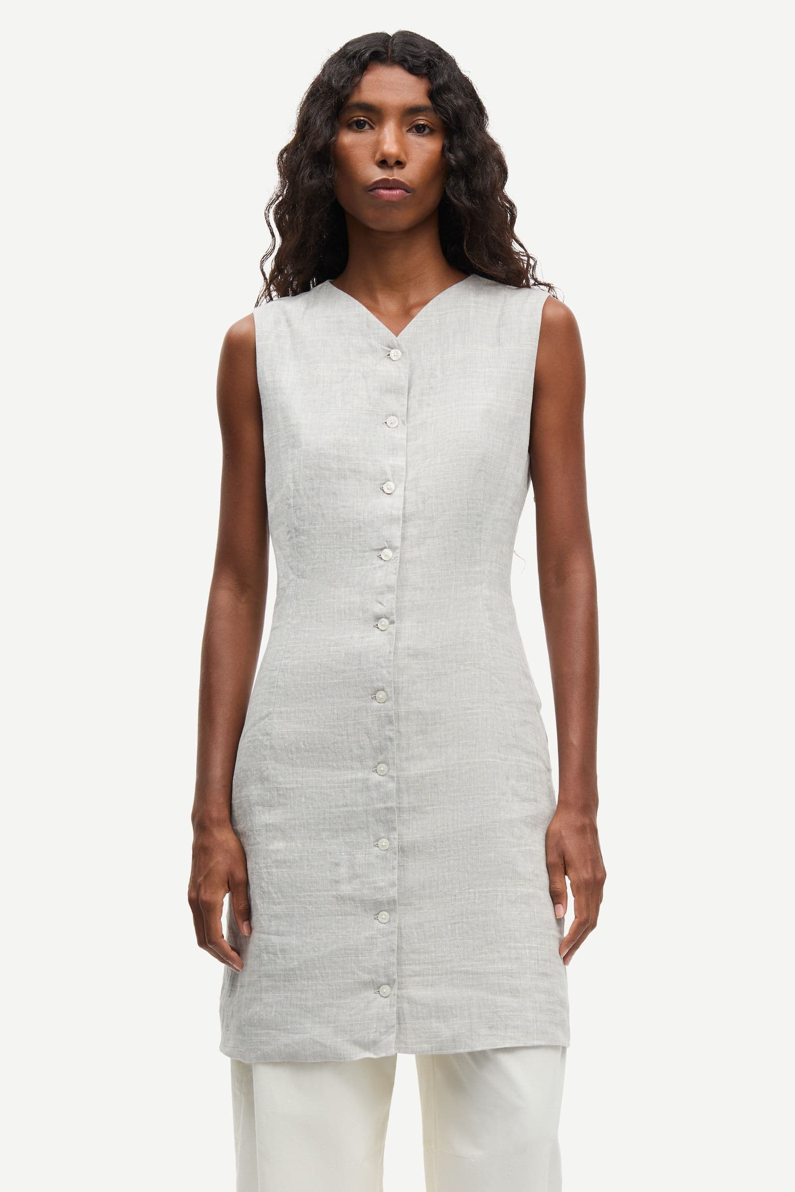 Saruman dress 16047 Light Grey Mel.