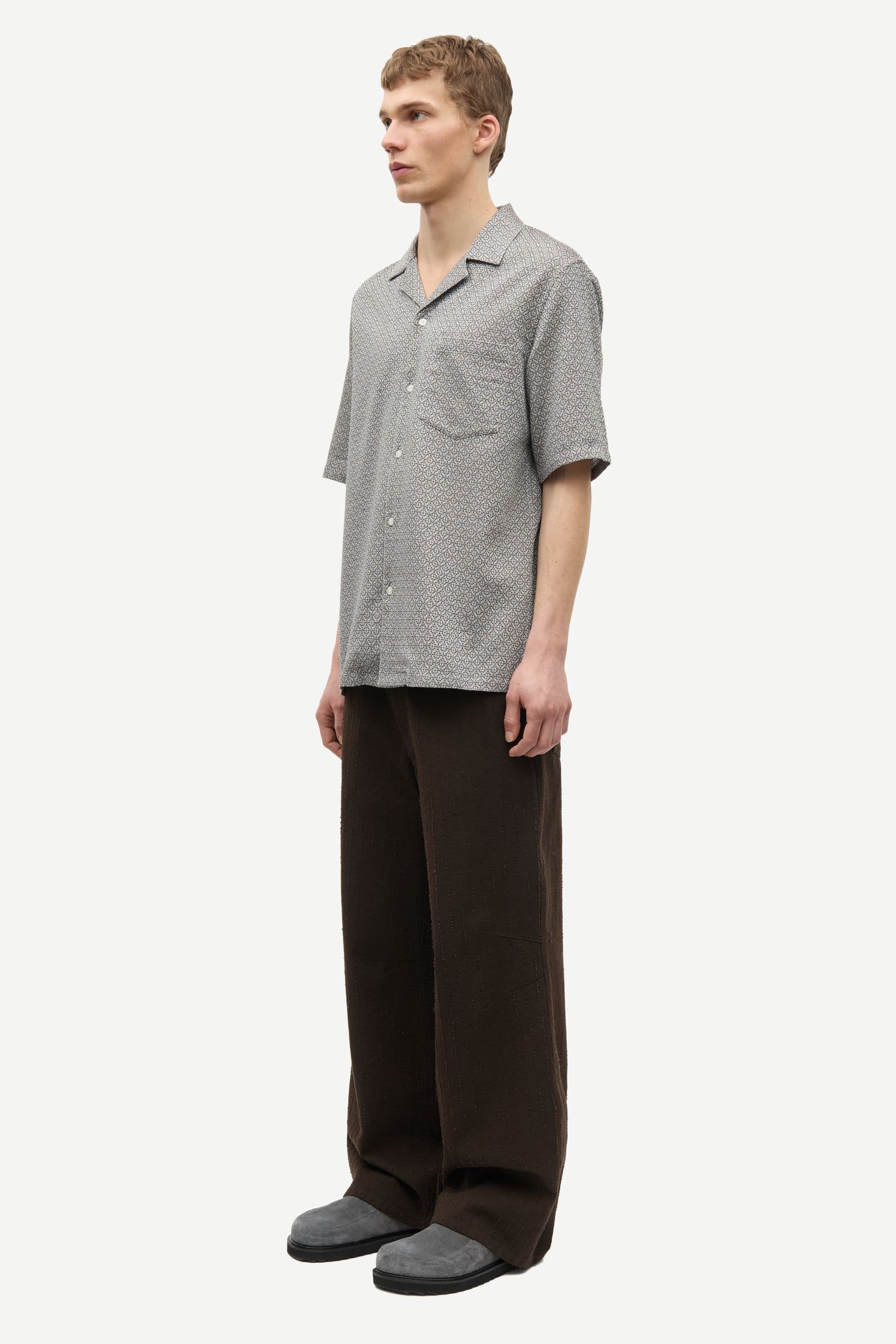 Saoscar AP shirt 16125 Brown Tile