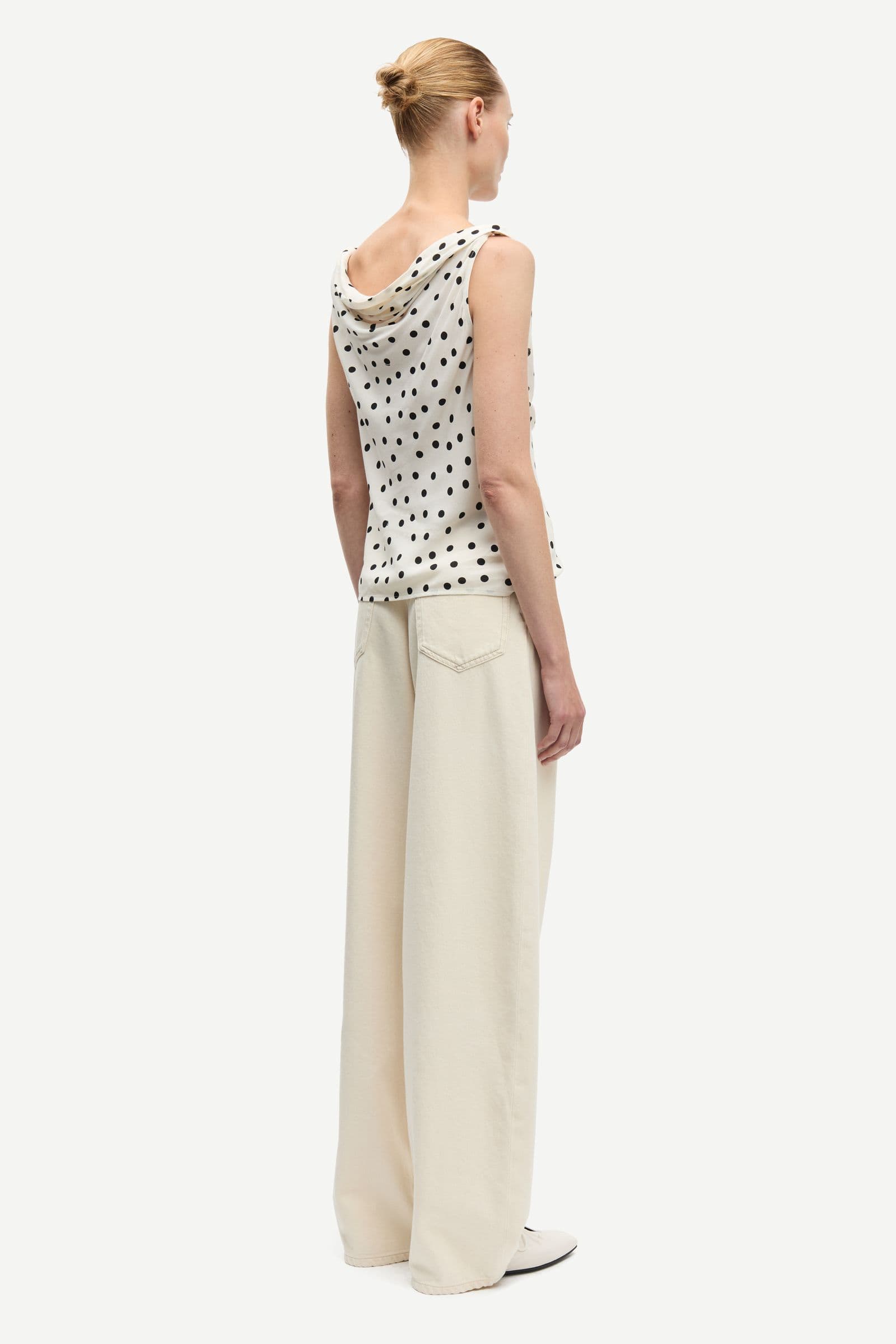 Saharper jeans belt 16017 Soft natural