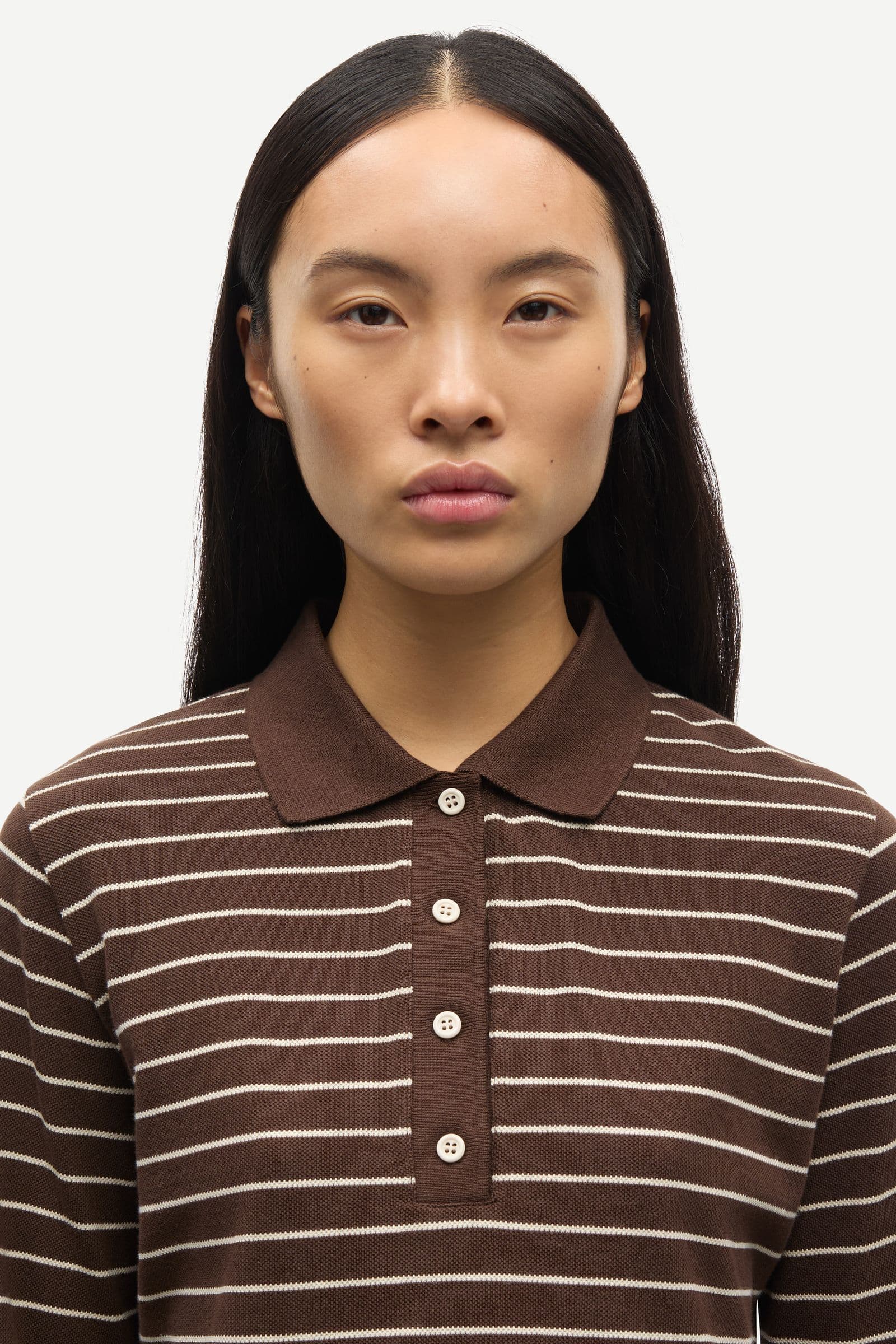 Samia ls polo 15888 Coffee Brown St.