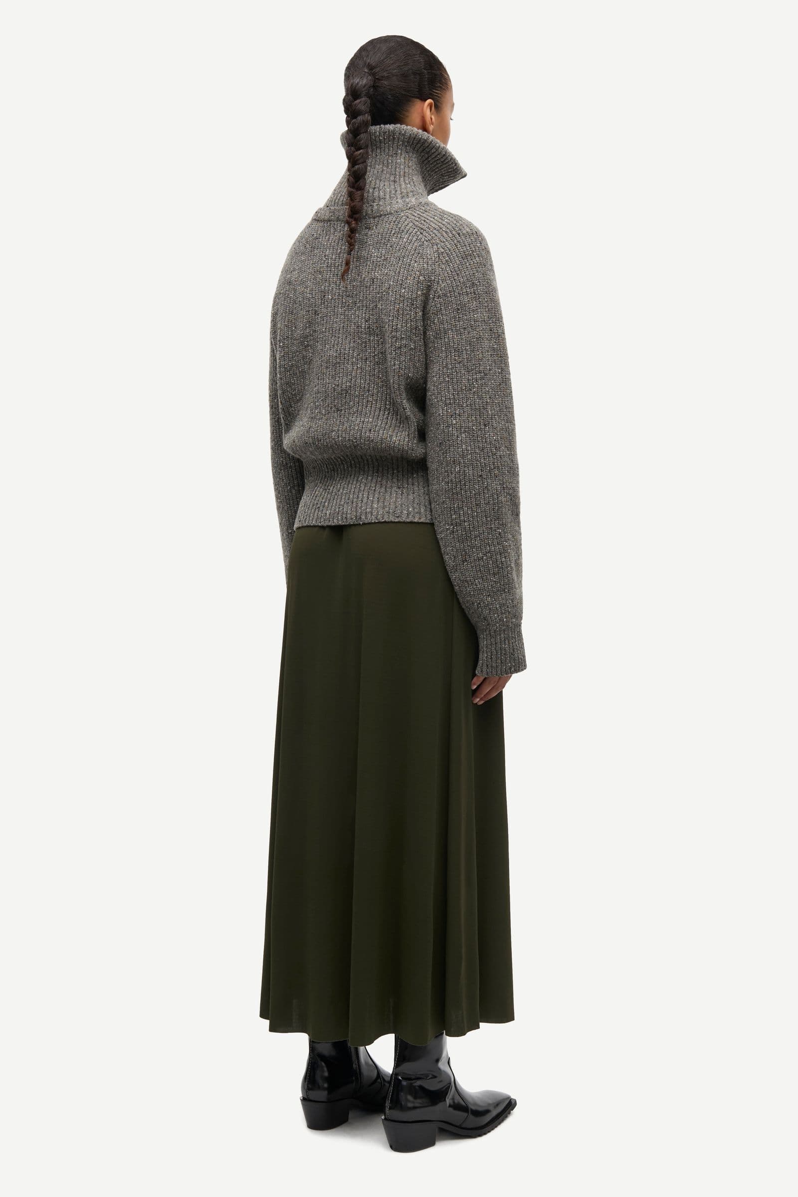 Saamandy turtleneck 15724 Lead Gray Mel.