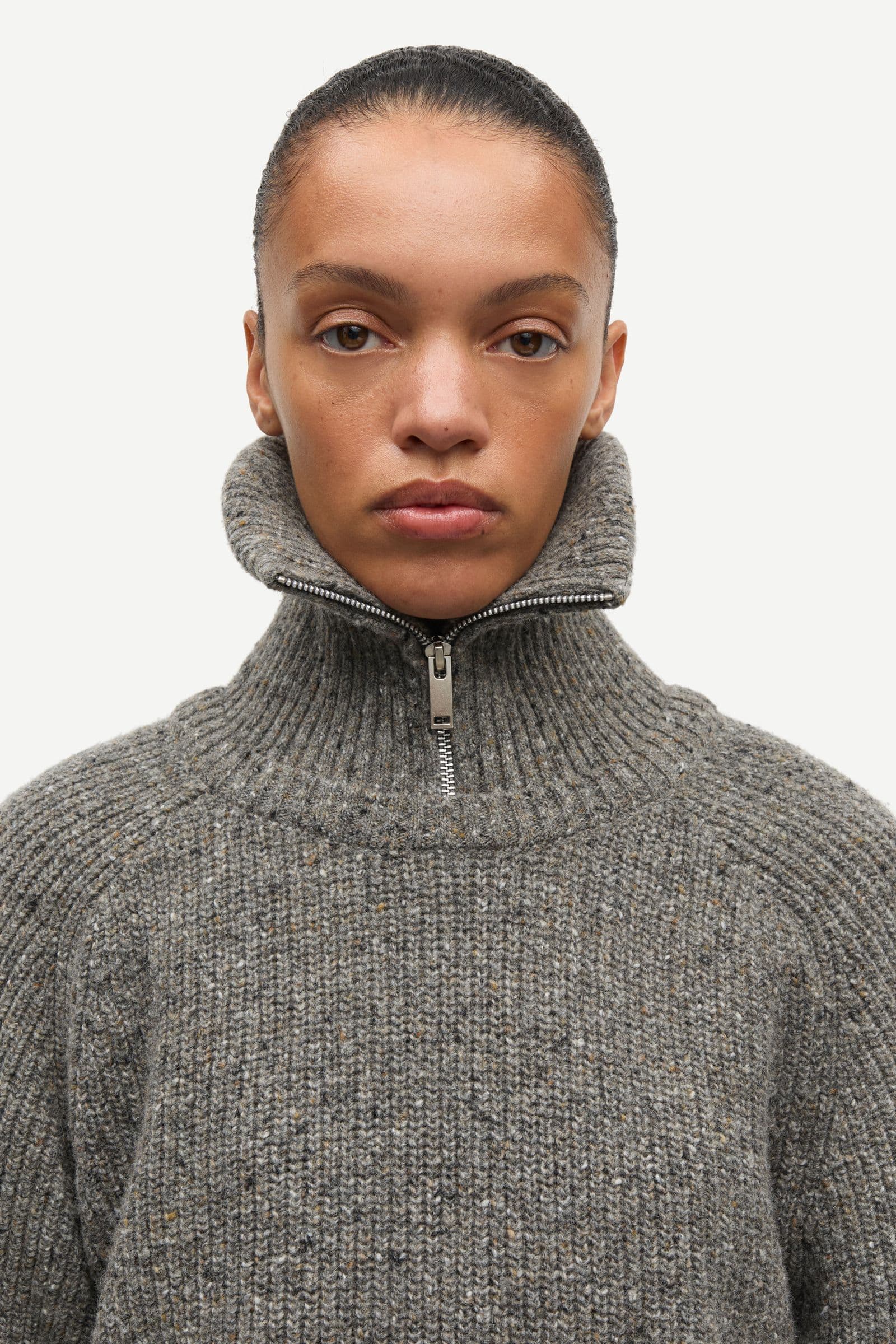Saamandy turtleneck 15724 Lead Gray Mel.