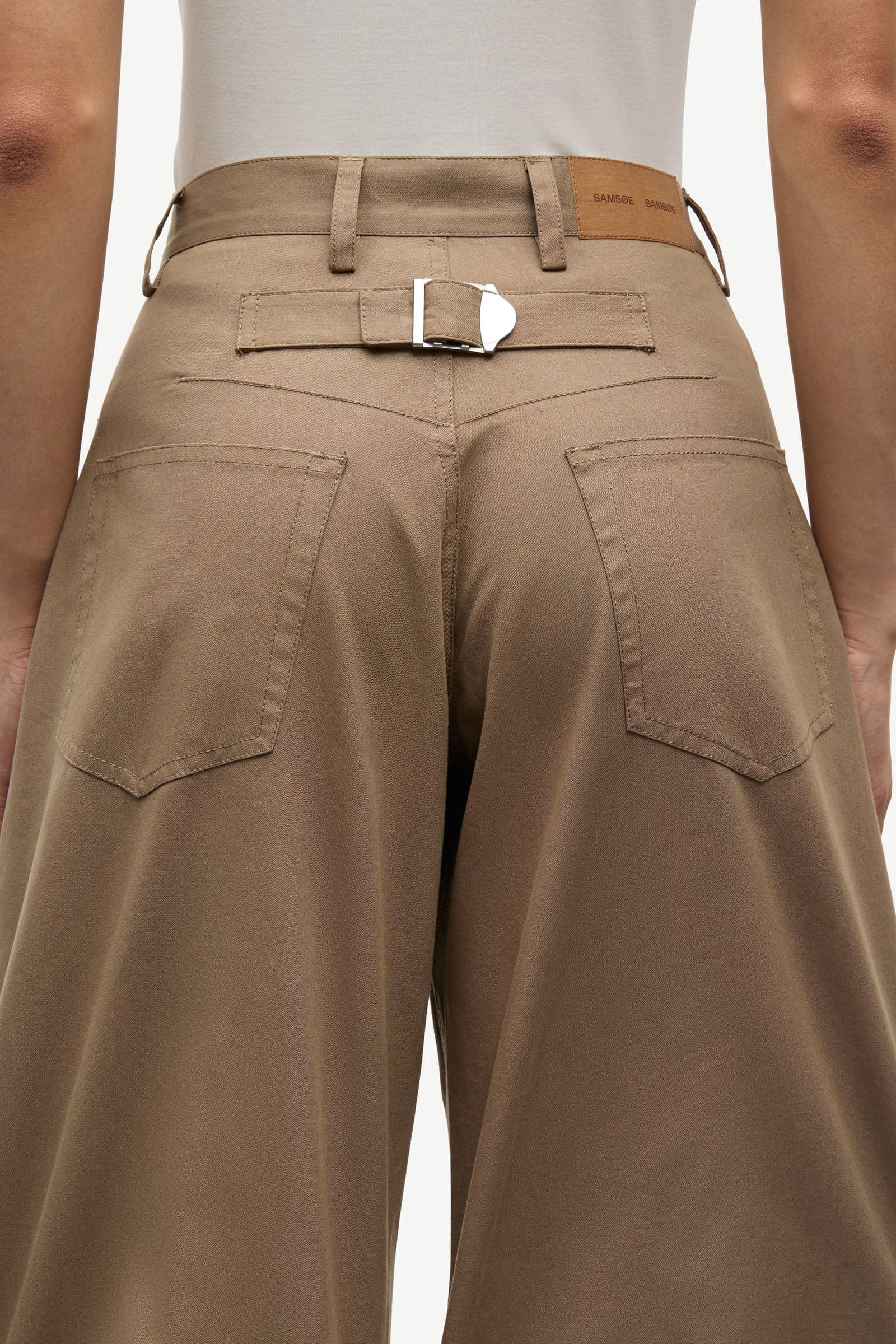 Saharpo trousers seam 16179 Lead Gray