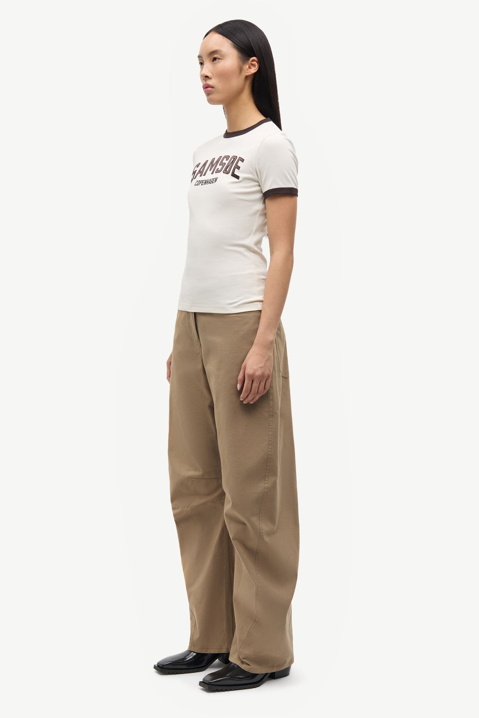 Saharpo trousers seam 16179 Lead Gray