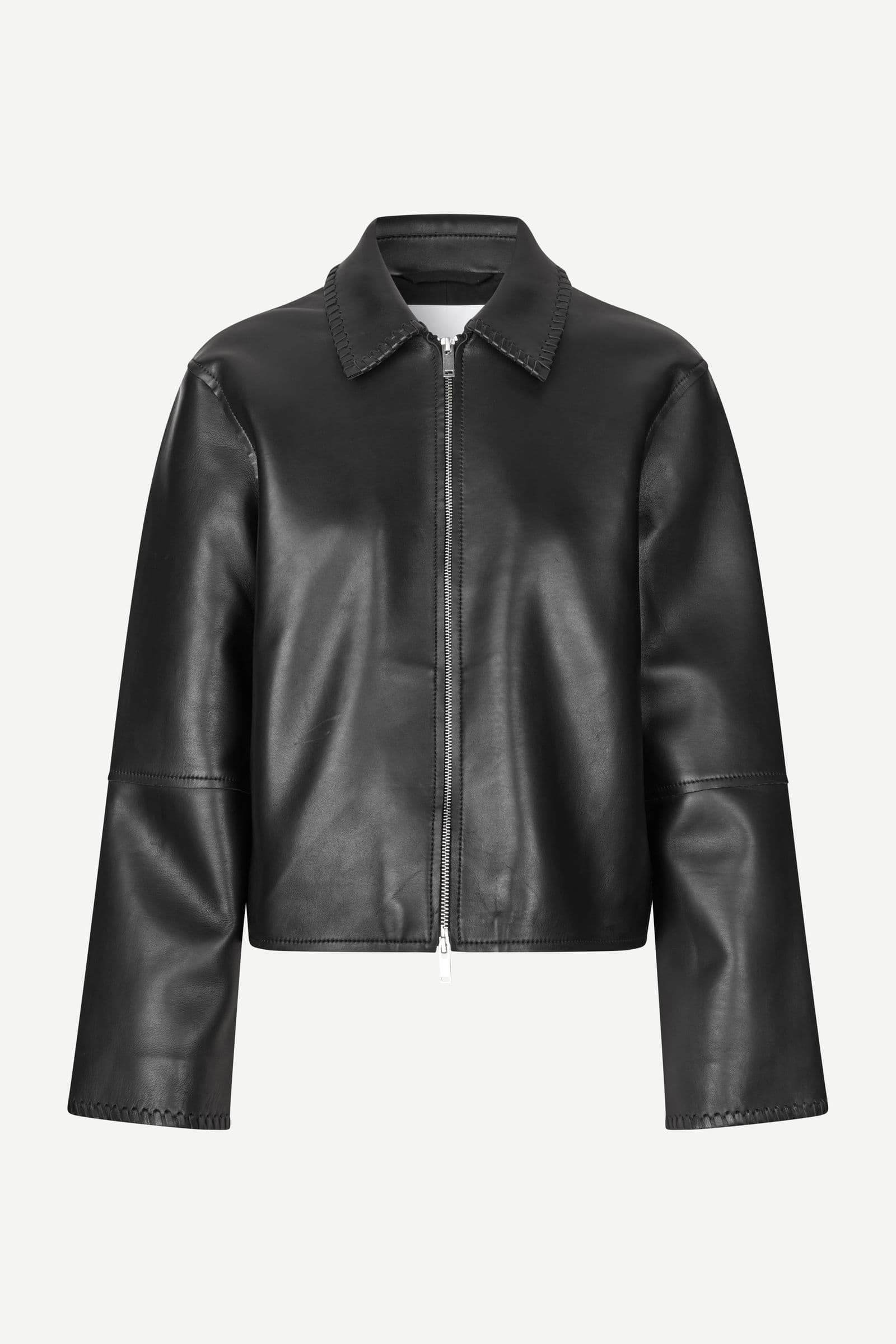 Salylo leather jacket 16275 Black
