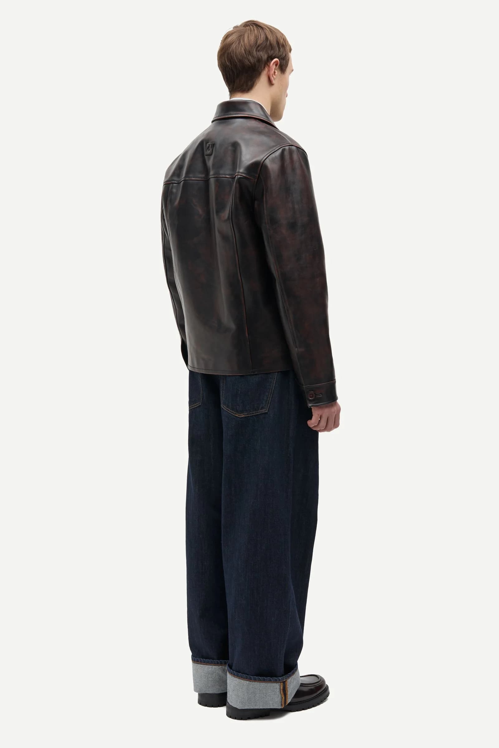 Samilton b jacket 16132 Washed brown