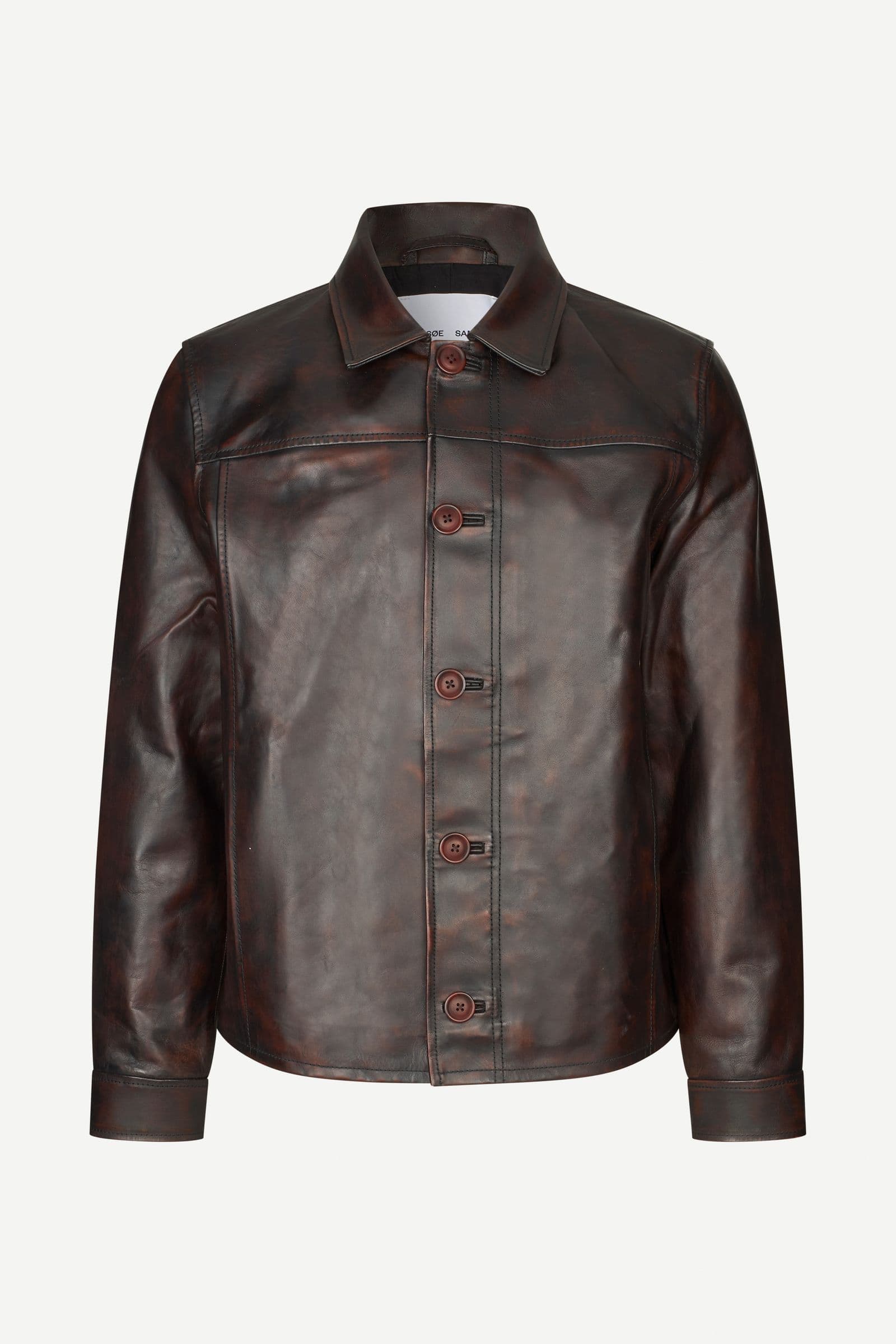 Samilton b jacket 16132 Washed brown